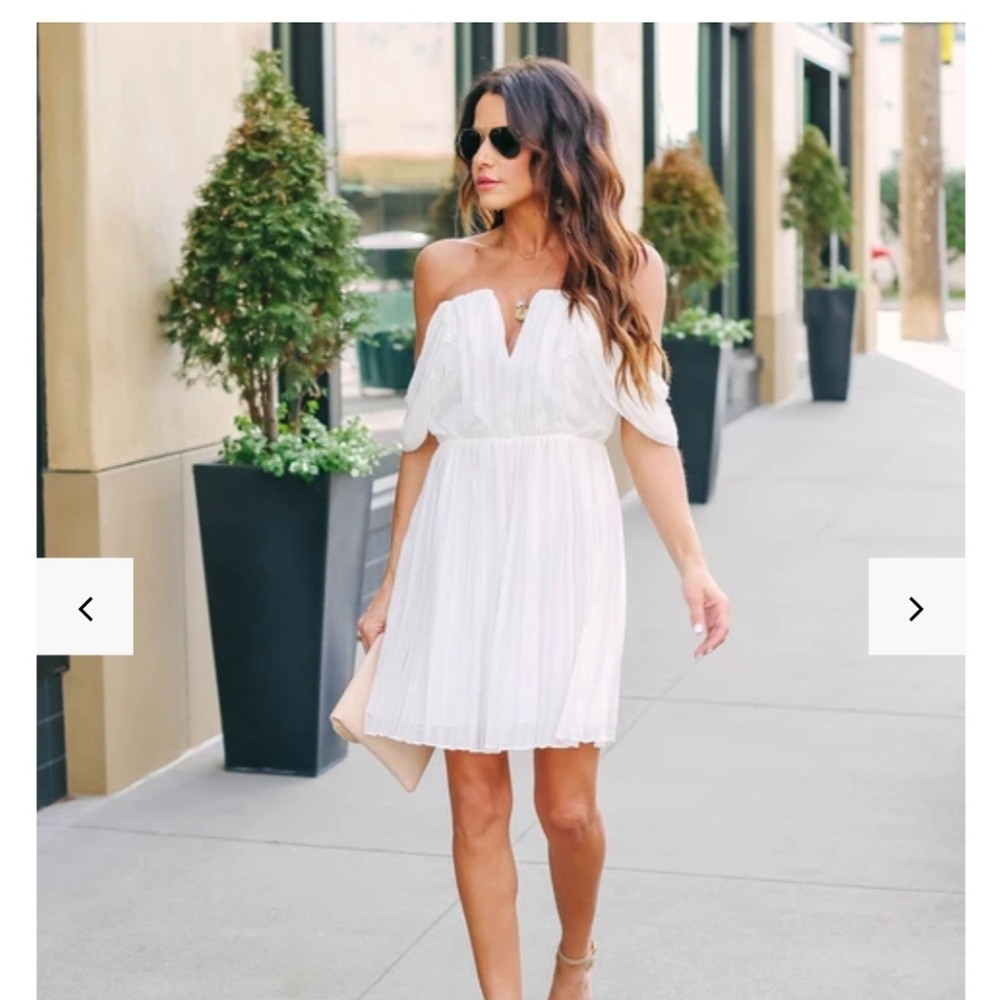 White dress